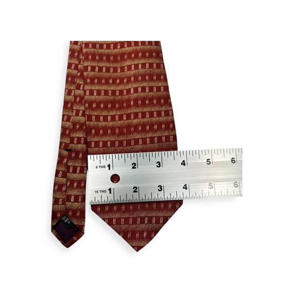 Structure Silk Pattern Formal Tie for - Sophisticated Fashion One‎ Size - Picture 7 of 8